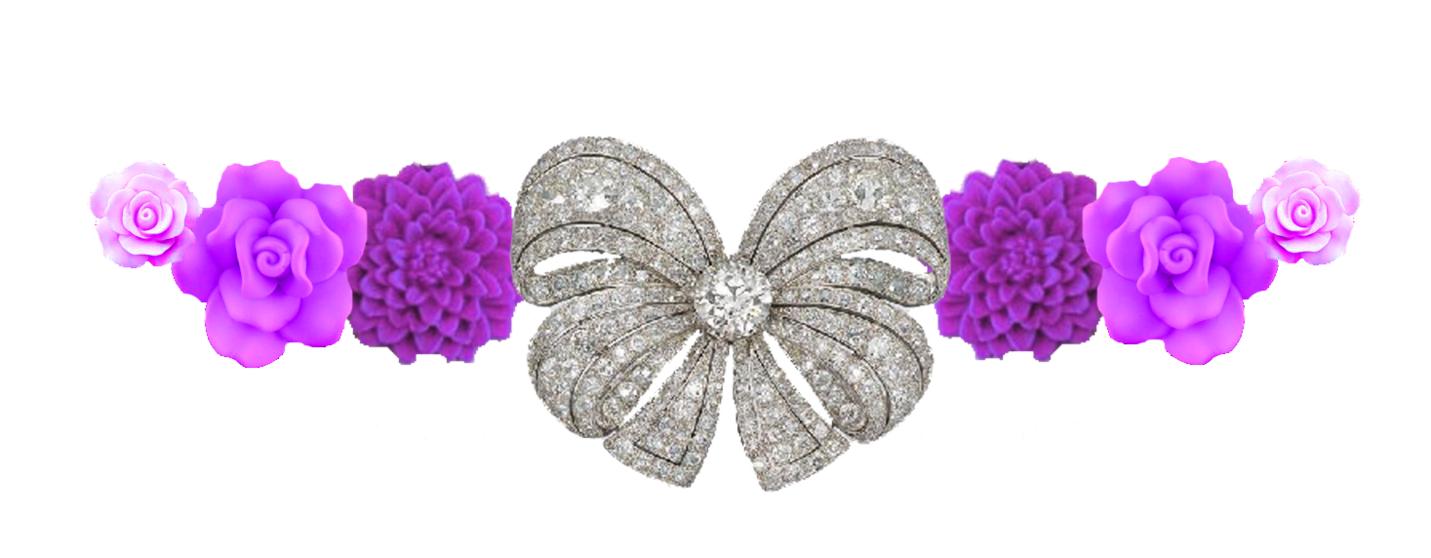 Purple Diamond Flower