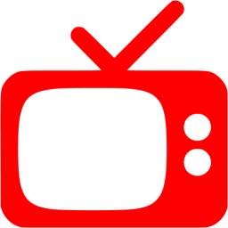 Red TV Icon