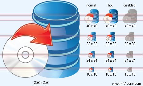 Restore Database Icon