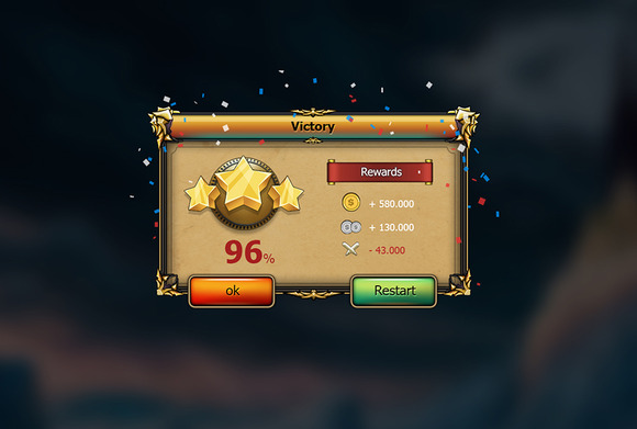 RPG Game UI Design RPG Game UI Design