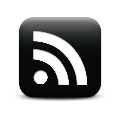 RSS Icon Black and White