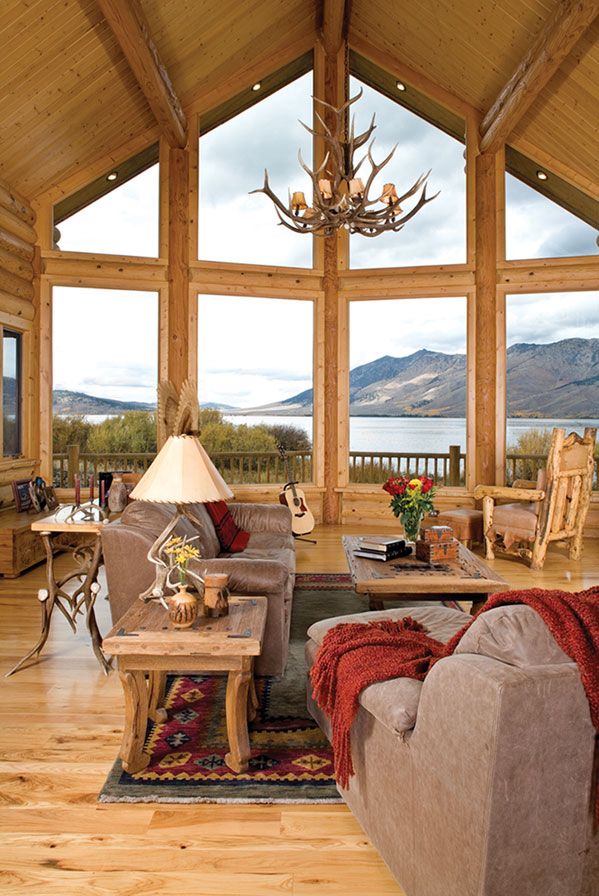Rustic Cabin Interior Design