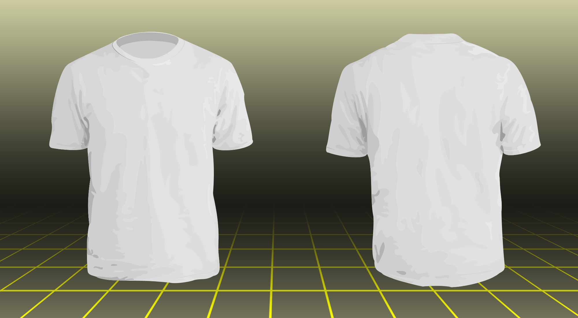 T-Shirt Design Template Models