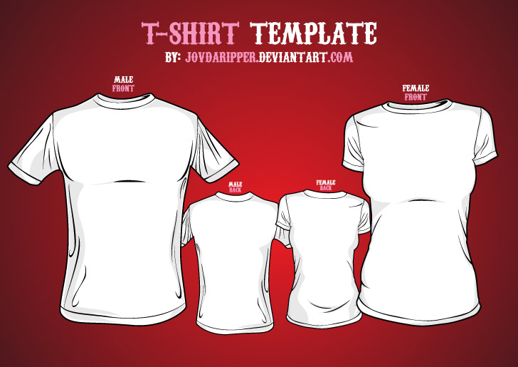 T-Shirt Template Free Download