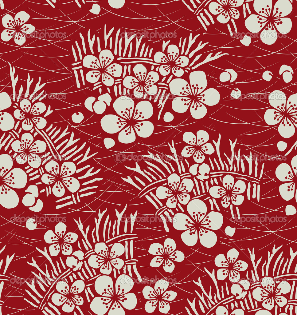 Traditional Japanese Vector Patterns Traditional Japanese Vector Patterns