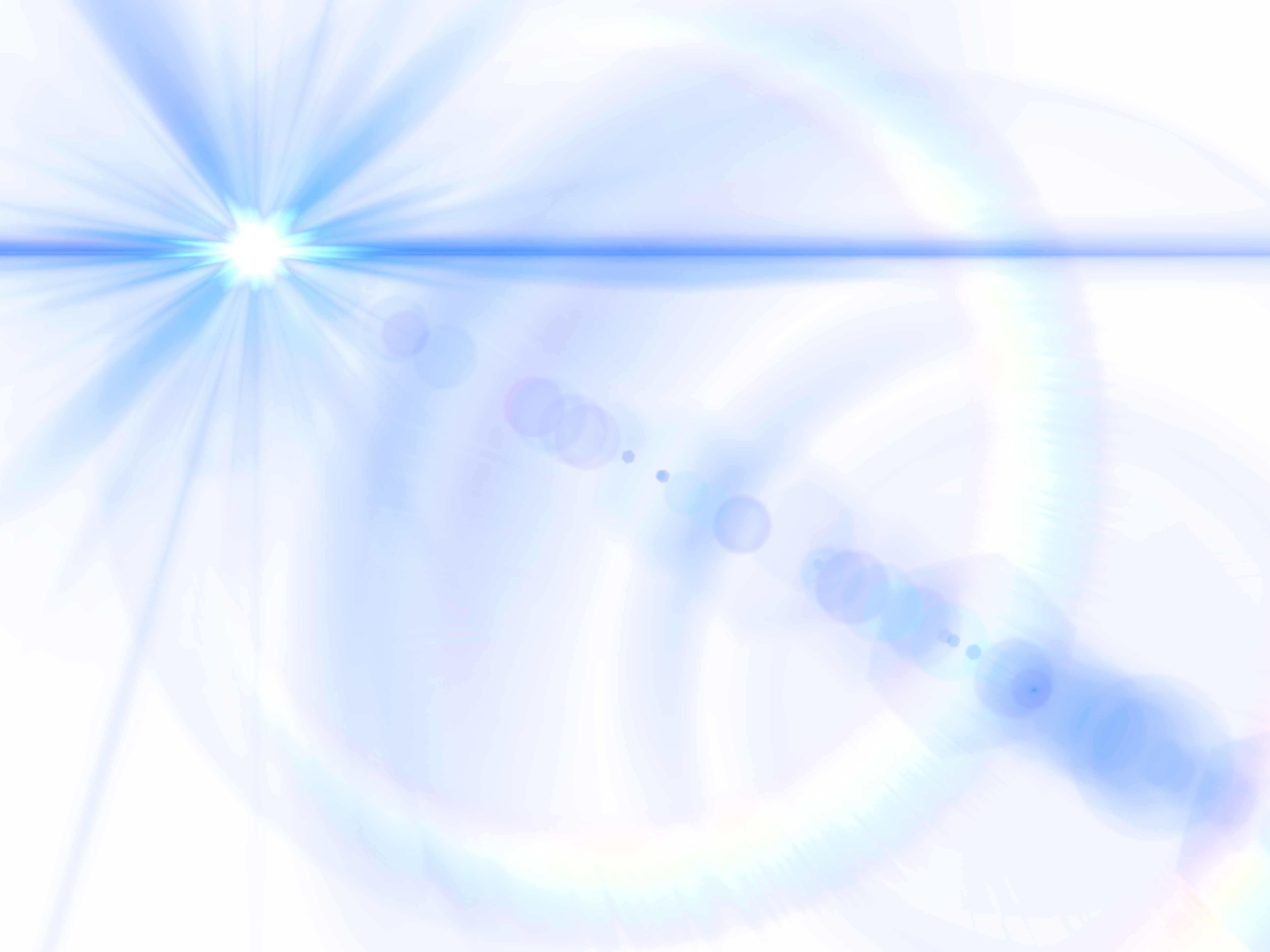 Transparent Lens Flare Effect