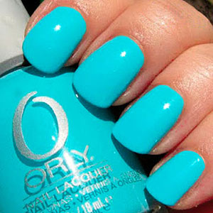 Turquoise Nail Polish