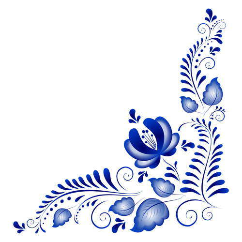 17 Flower Vector Ornaments Images