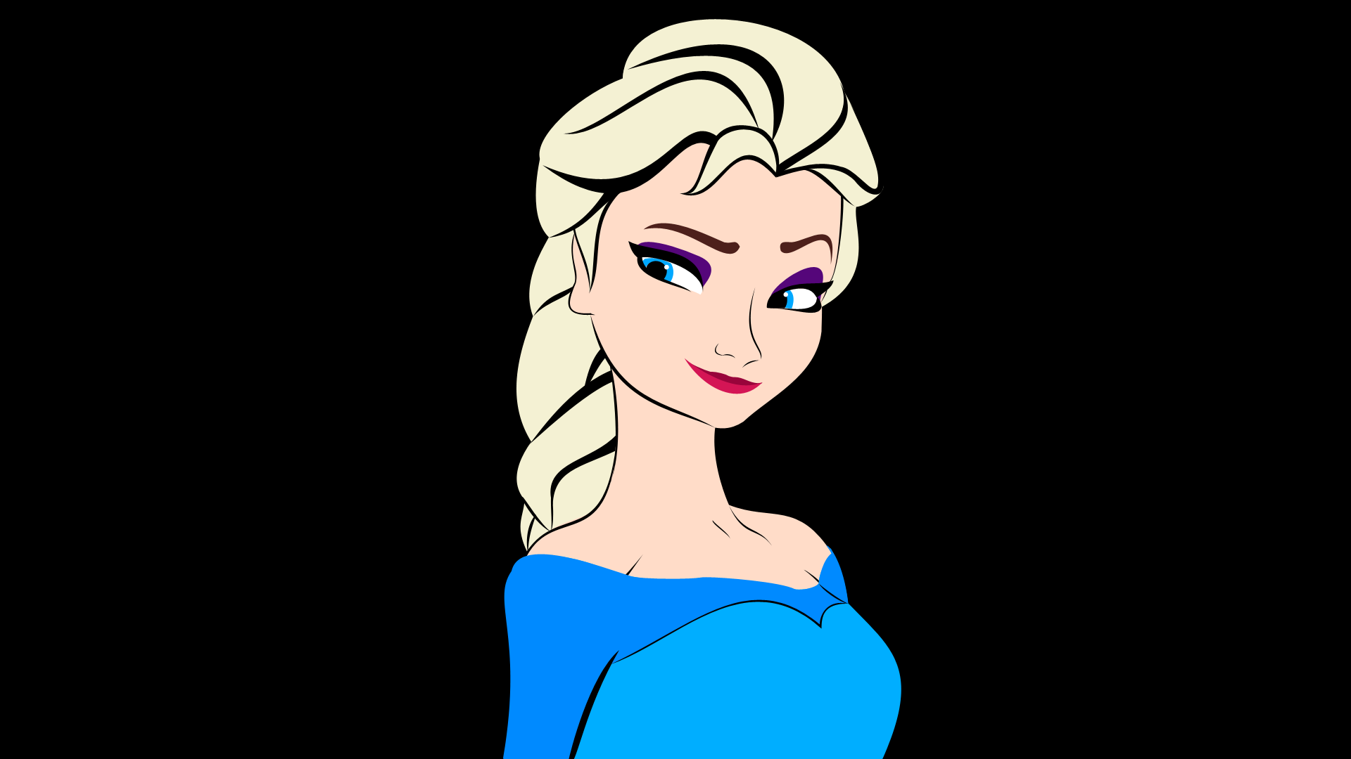 Vector Frozen Elsa