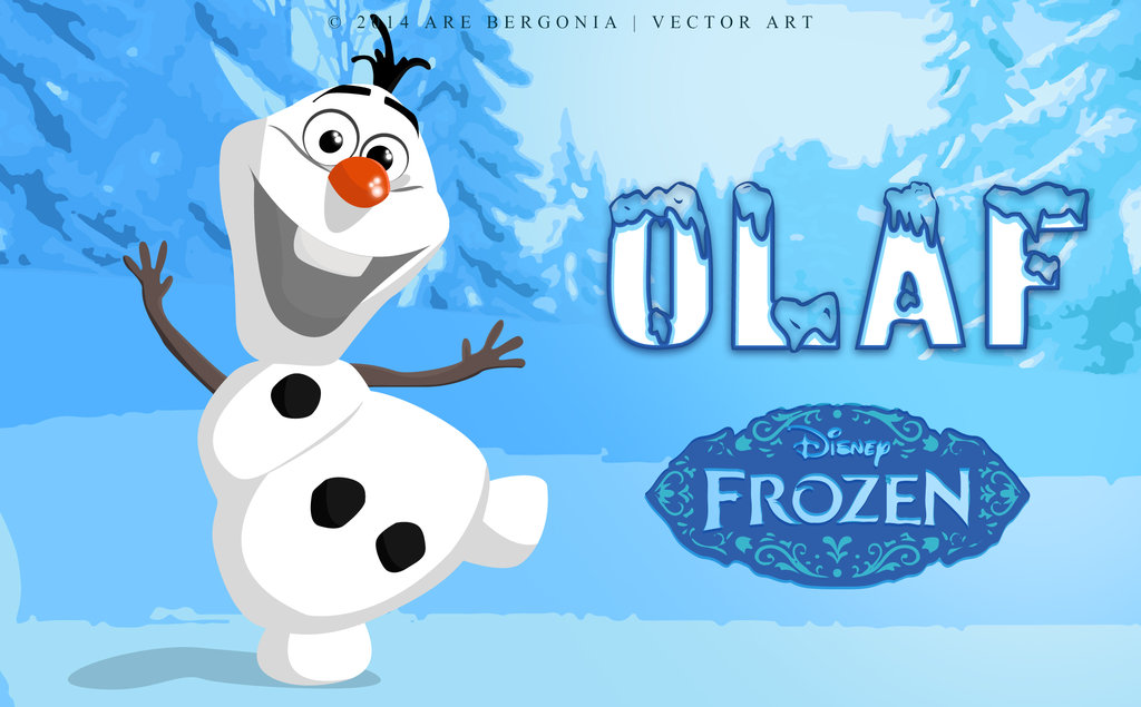 Vector Frozen Olaf