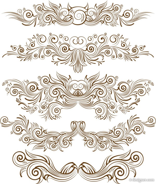 Vector Line Art Patterns