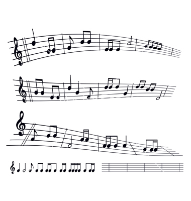 17 Photos of Sheet Music Vector Art