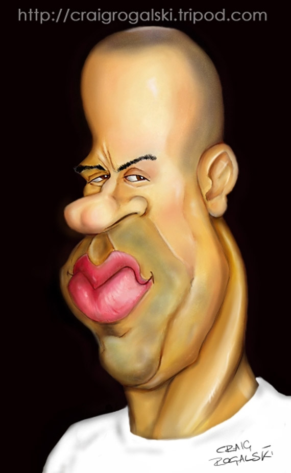 Vin Diesel Caricature