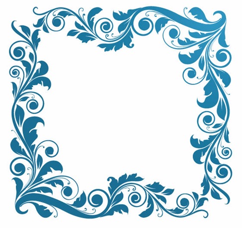 16 Photos of Floral Frame Vector