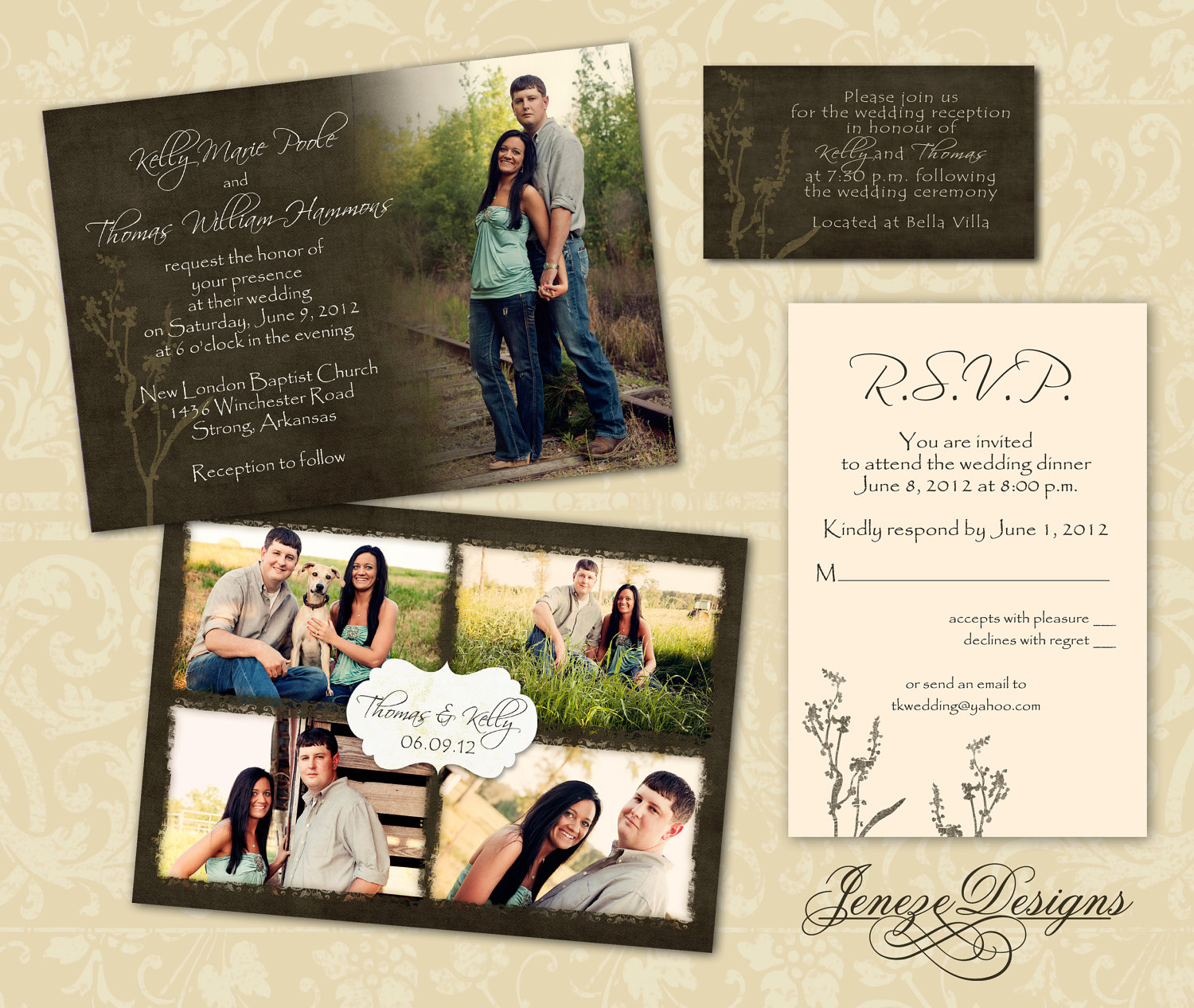 Wedding Invitation Templates Photoshop