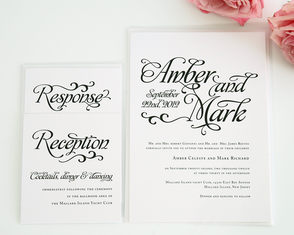 Wedding Invitations Font Name