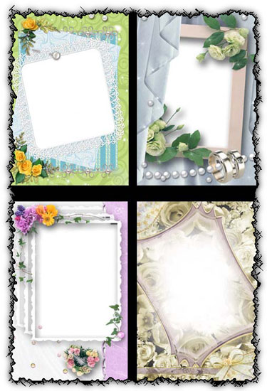 Wedding Psd Frames for Photoshop