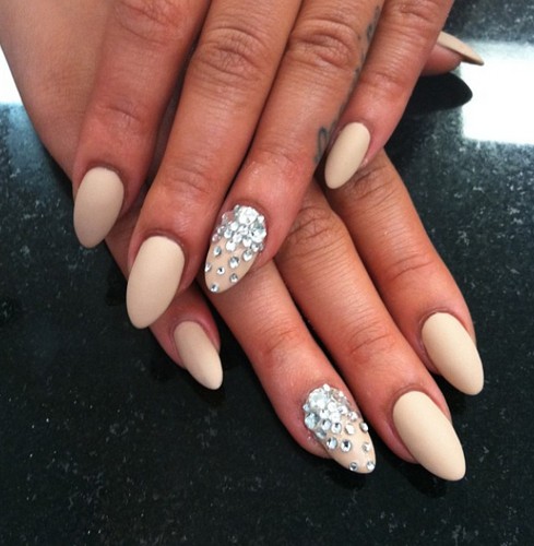 White Pointy Nails White Pointy Nails