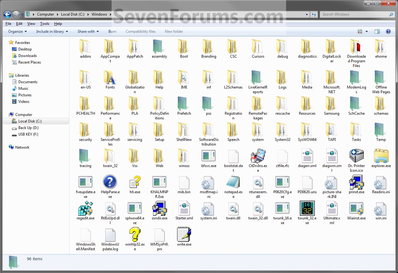 13 Win 7 Icons Changed Images