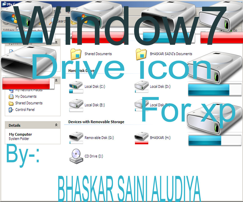 Windows XP Drive Icon