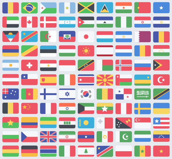 World Flag Icons