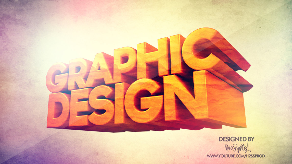 3D Graphic Design the Word