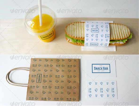 3D Mockup Restaurant 3D Mockup Restaurant