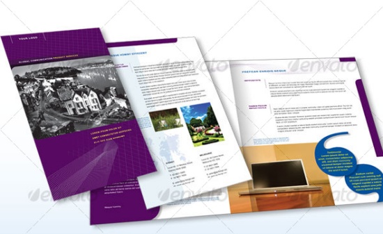 4 Page Brochure Template