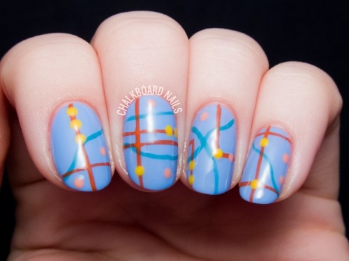 Abstract Nail Art