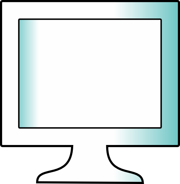 Art Clip Monitor Computer Screen