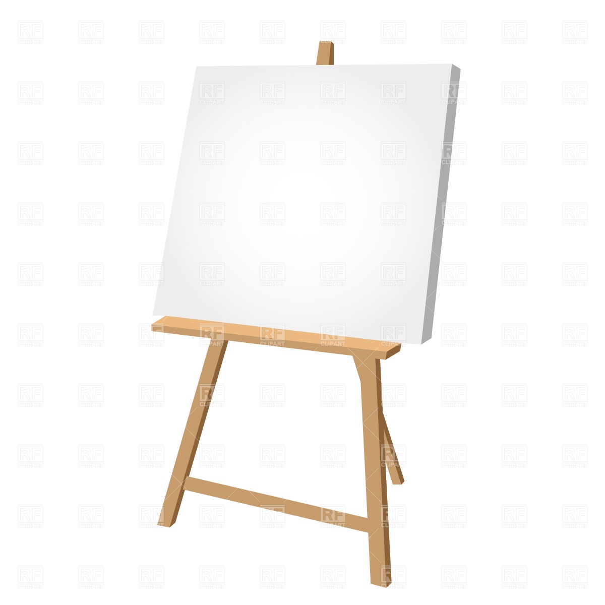 Artist Easel Clip Art Free