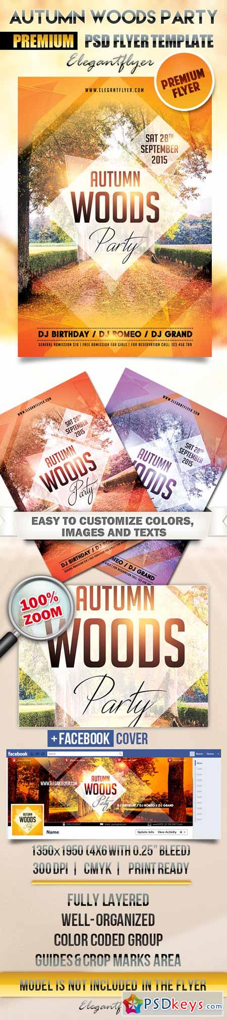 Autumn Party Flyer Template