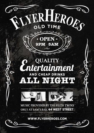 Bar Flyers Templates Free Bar Flyers Templates Free