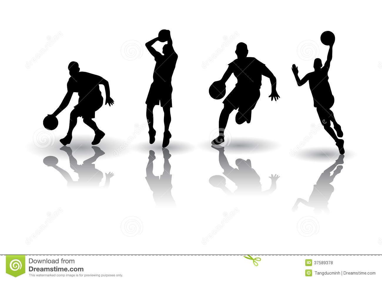 Basketball Silhouette Vector