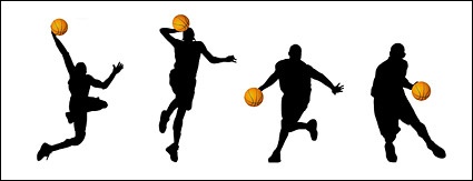 Basketball Silhouette Vector
