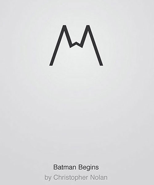 Batman Begins Logo Template