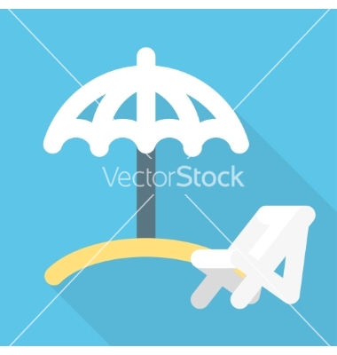 Beach Umbrella Vector