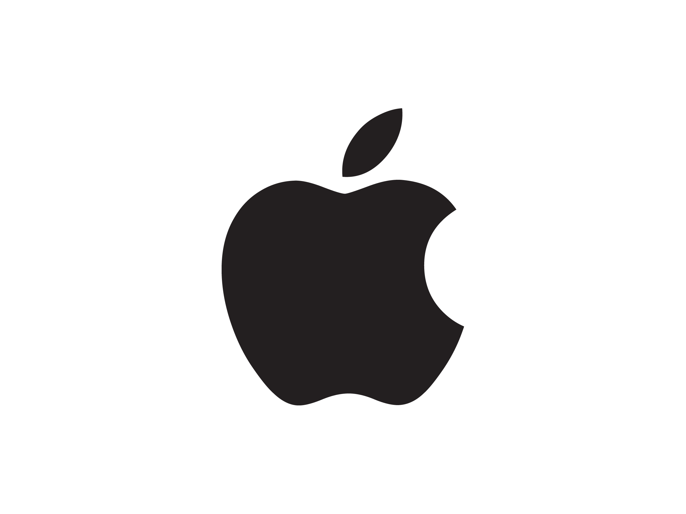 Black Apple Logo