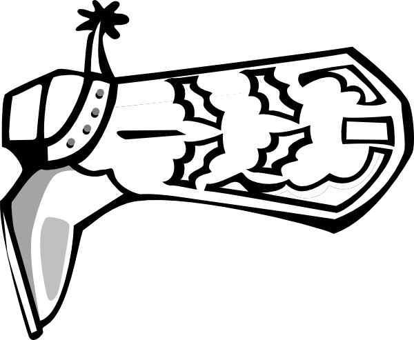 Black Cowboy Boots Clip Art Black Cowboy Boots Clip Art