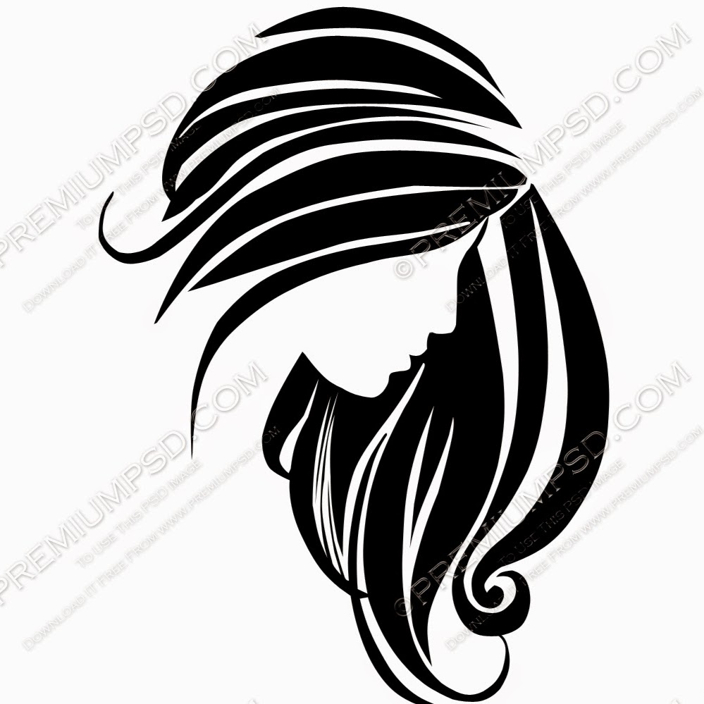Black Hair Salon Clip Art Vector Black Hair Salon Clip Art Vector
