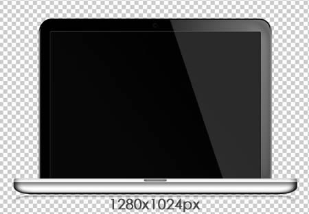 Blank Computer Screen Template