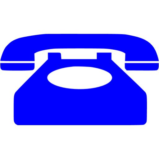 Blue Phone Icon