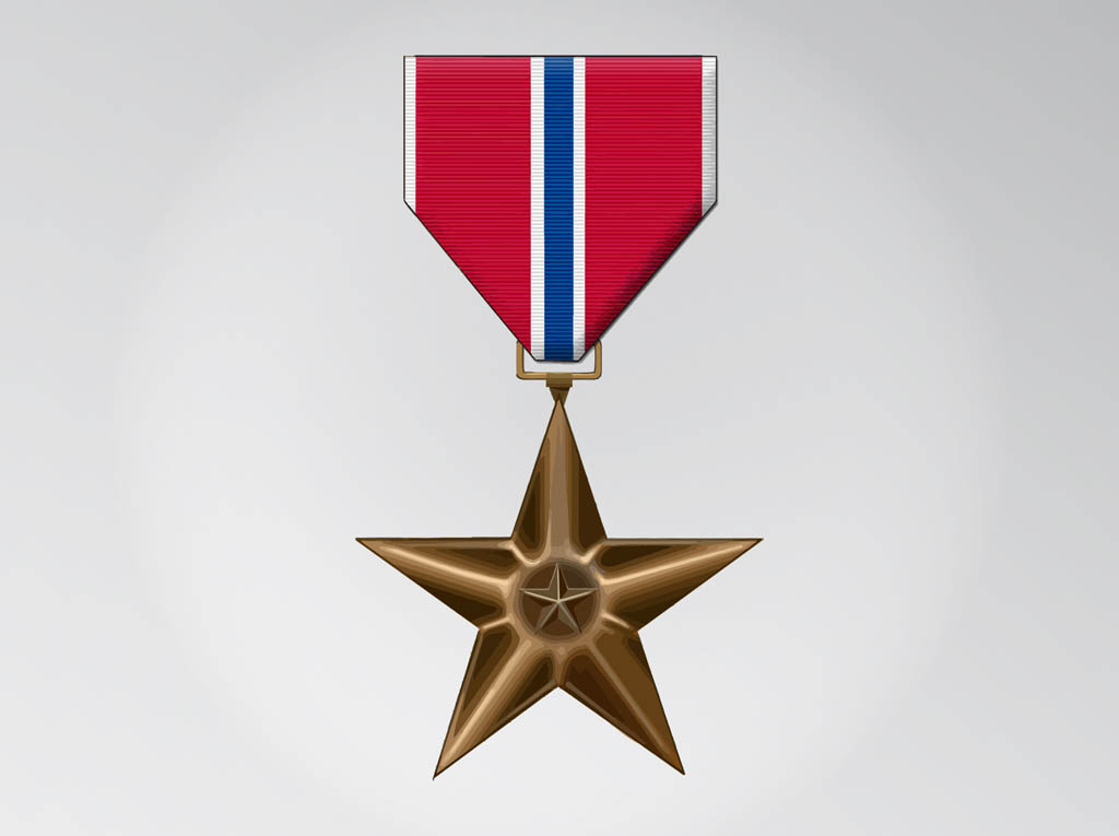Bronze Star Medal Clip Art