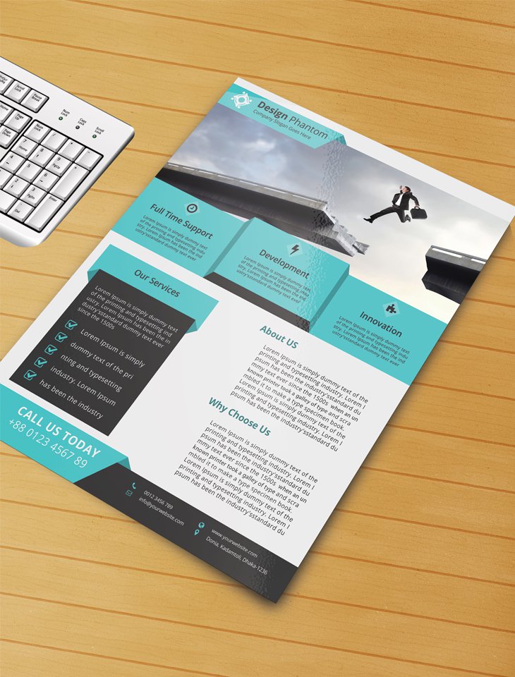 Business Flyer Templates Psd Free Download