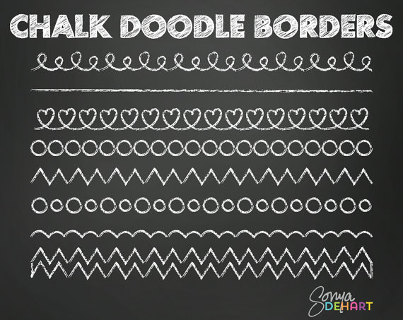 Chalk Border Clip Art