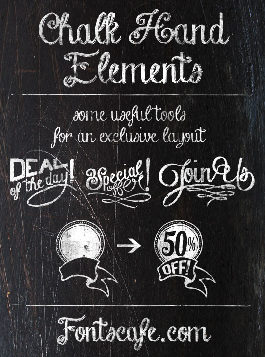 Chalk Hand Lettering Font