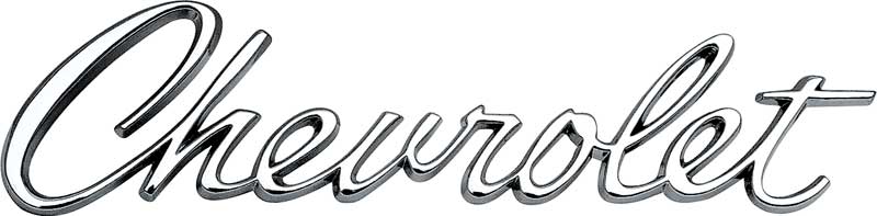 Chevrolet Emblem Fonts