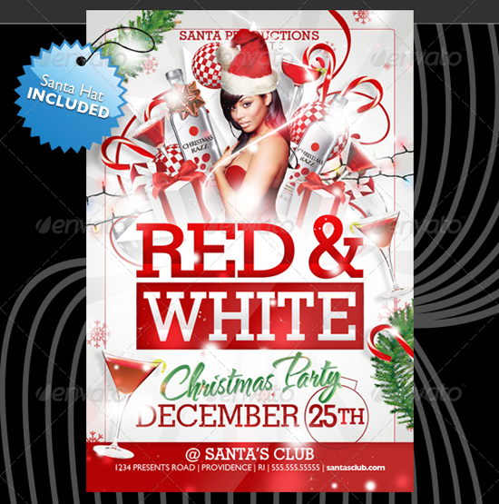 Christmas Party Flyer Template