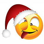 Christmas Silly Emoticon
