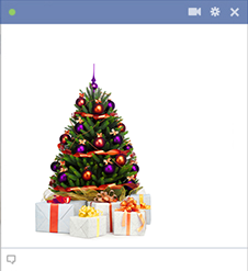 Christmas Tree Emoticon Facebook